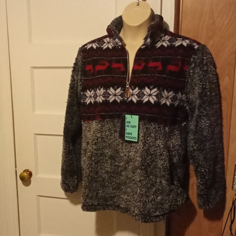 NWT soft pullover